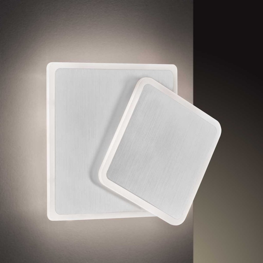 Wofi 12052 - LED Stropna svjetiljka SUTTER LED/10,5W/230V 3000K mat krom