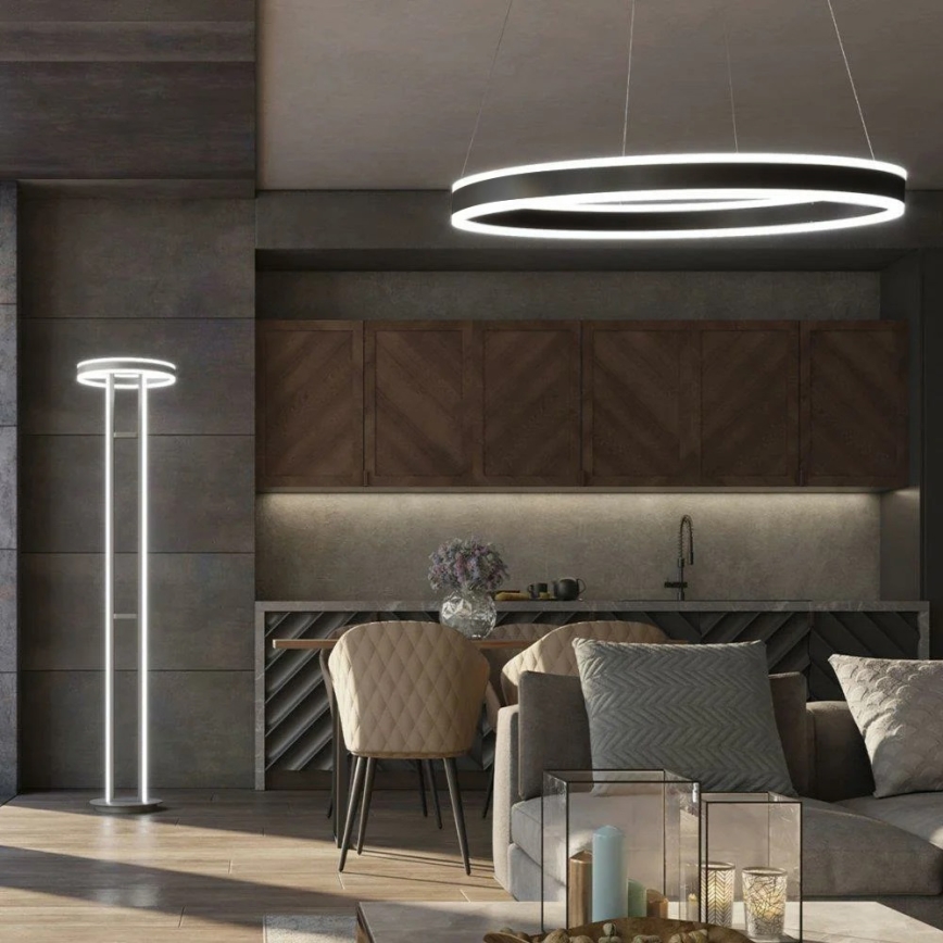 Wofi 12147 - LED Prigušivi luster na sajli KEMI LED/73W/230V 3000K + daljinski upravljač