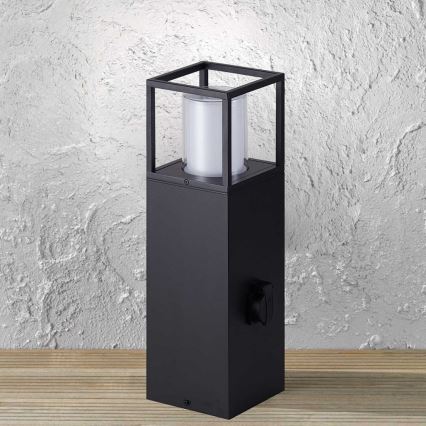 Wofi 12233 - LED Vanjska lampa s utičnicom FILIA LED/8,5W/230V IP54 50 cm SCHUKO