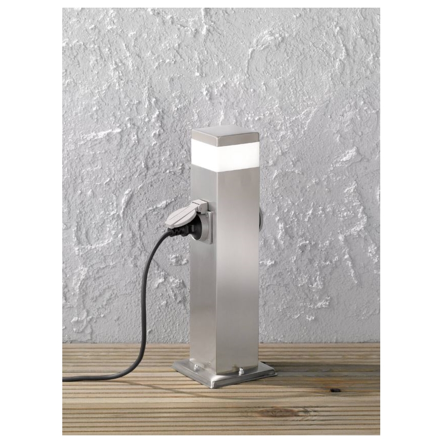 Wofi 3054.01.97.7000 - LED Vanjska lampa s 2 utičnice TARA LED/7W/230V IP44 SCHUKO