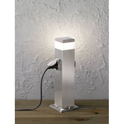 Wofi 3054.01.97.7000 - LED Vanjska lampa s 2 utičnice TARA LED/7W/230V IP44 SCHUKO