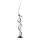 Wofi 3134-105 - LED dimabilna podna lampa INDIGO LED/31W/230V crni krom