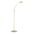Wofi 3321.01.32.6000 - LED Prigušiva podna lampa CORY LED/8W/230V mesing