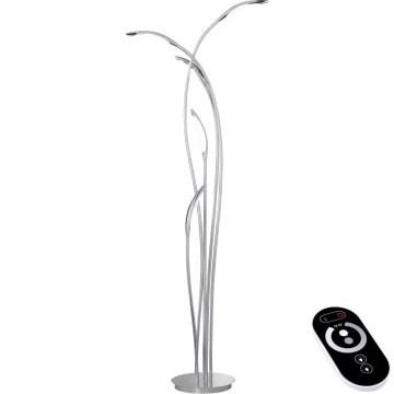 Wofi 3326.05.01.5000 - LED Dimabilna podna lampa HAMPTON 5xLED/5,2W/230V + daljinski upravljač