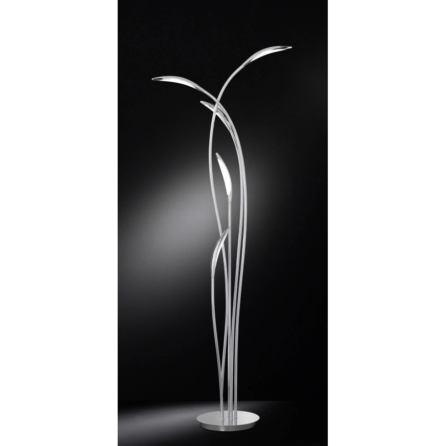 Wofi 3326.05.01.5000 - LED Prigušiva podna lampa HAMPTON 5xLED/5,2W/230V + daljinski upravljač