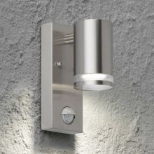 Wofi 4011.01.97.7000 - Vanjska zidna svjetiljka sa senzorom GENTARA 1xGU10/11W/230V IP44