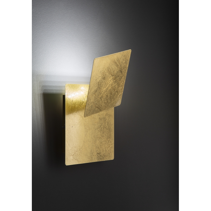Wofi 4048-101Q - LED Zidna svjetiljka BAYONNE LED/6,5W/230V zlatna