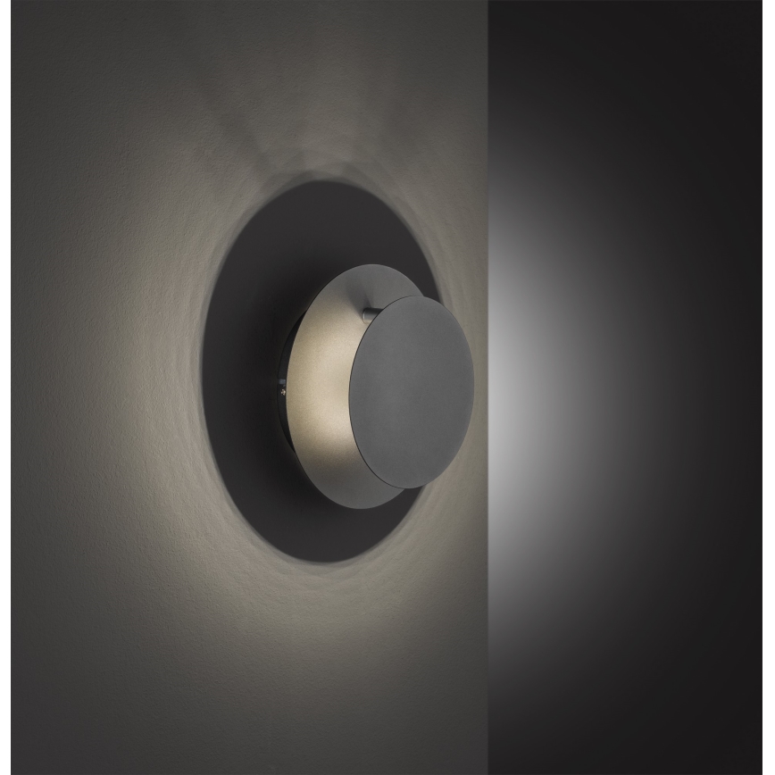 Wofi 4048-102R - LED Zidna svjetiljka BAYONNE LED/6,5W/230V antracit