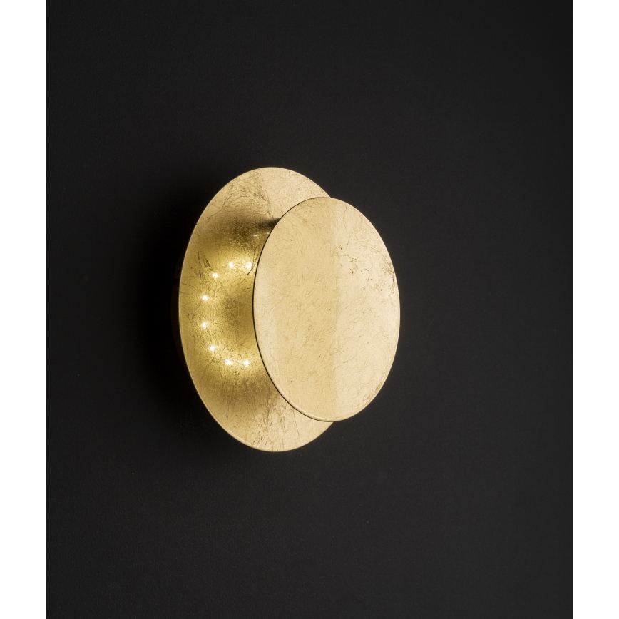 Wofi 4048-301R - LED Zidna svjetiljka BAYONNE LED/6,5W/230V zlatna