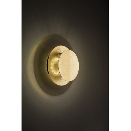 Wofi 4048-301R - LED Zidna svjetiljka BAYONNE LED/6,5W/230V zlatna