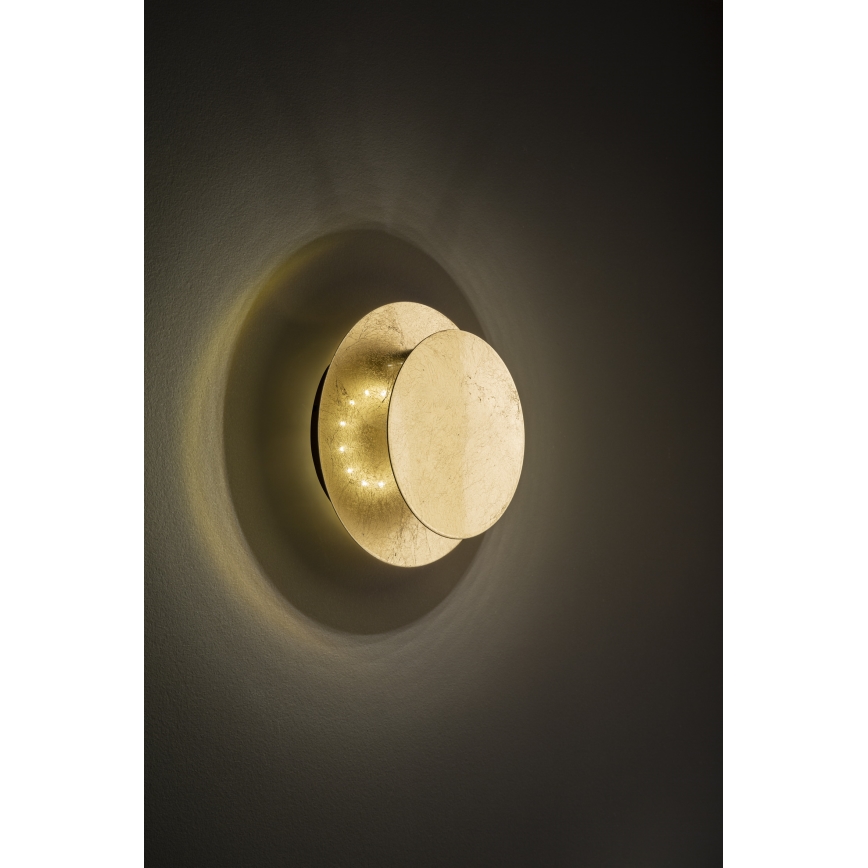 Wofi 4048-301R - LED Zidna svjetiljka BAYONNE LED/6,5W/230V zlatna