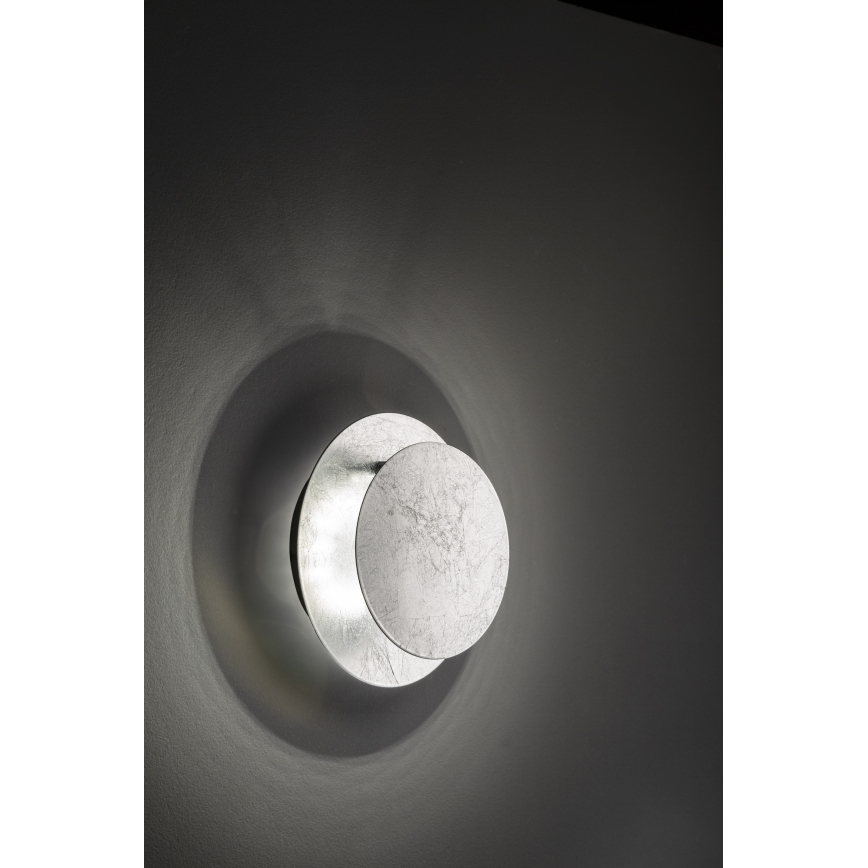 Wofi 4048-303R - LED Zidna svjetiljka BAYONNE LED/6,5W/230V srebrna