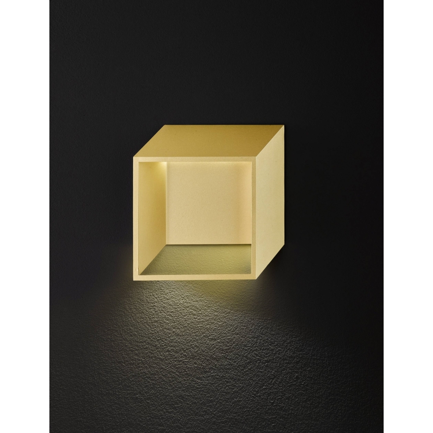 Wofi 4416.01.15.8000 - LED Zidna svjetiljka QUEBEC LED/5,5W/230V 3000K zlatna