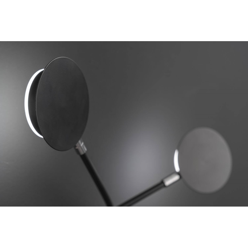 Wofi 446604109000 - LED Zidna svjetiljka BELIZE 4xLED/5W/230V 3000K crna
