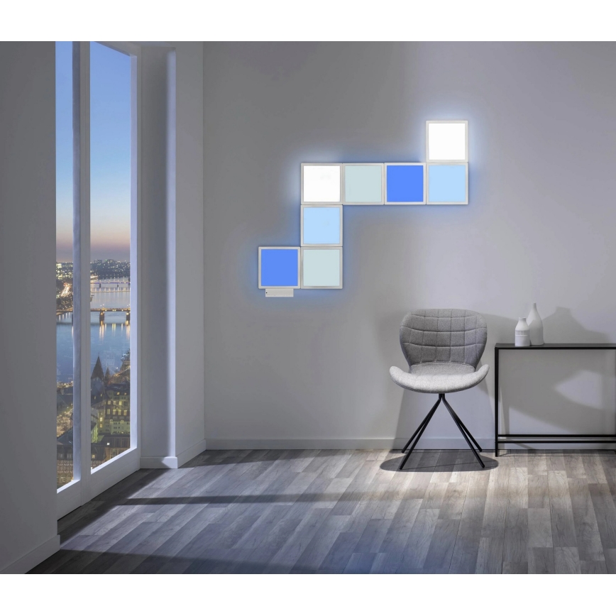 Wofi 4506.04.06.9000 - SET 4x LED RGB Prigušiva zidna svjetiljka LED/2W/230V + daljinski upravljač