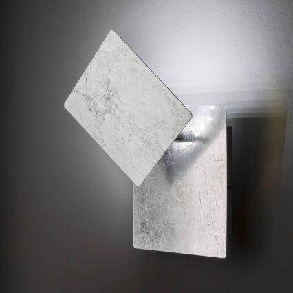 Wofi 451401709000 - LED Zidna svjetiljka FEY LED/8W/230V mat krom