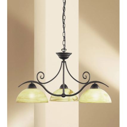 Wofi 5128.03.09.0000 - Luster na lancu LACCHINO 3xE27/60W/230V