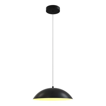 Wofi 6001-104 - LED prigušivački luster na užetu ROSCOFF LED/19W/230V crna/zlatna