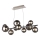 Wofi 6014.10.24.9000 - LED Luster na sajli VILLA 10xG9/3W/230V crna/sjajni krom