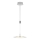 Wofi 6120.01.54.0000 - LED luster s prigušivanjem na užetu ROMA LED/21,6W/230V