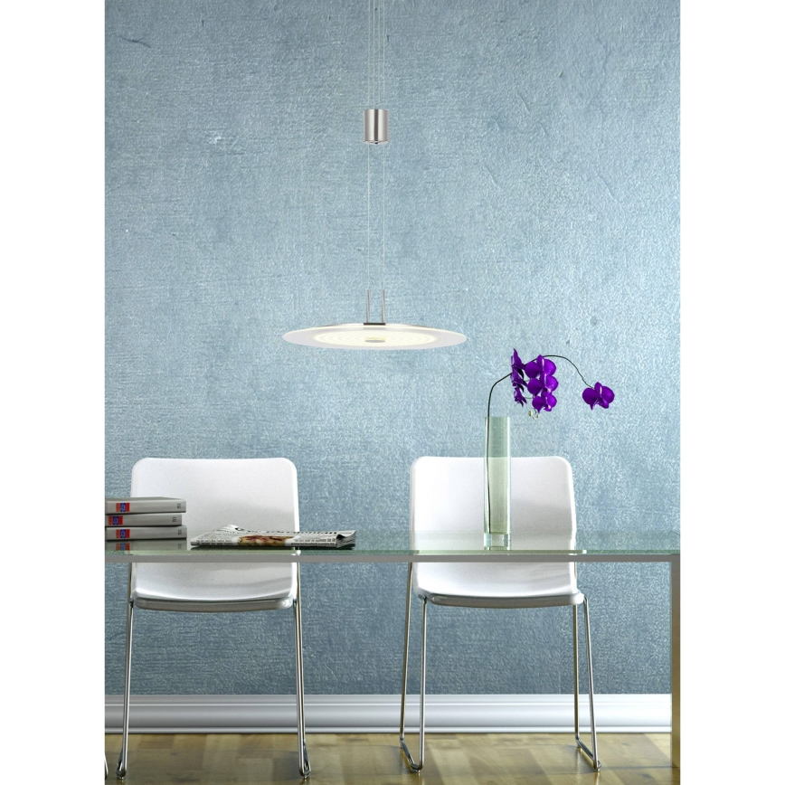 Wofi 6120.01.54.0000 - LED luster s prigušivanjem na užetu ROMA LED/21,6W/230V