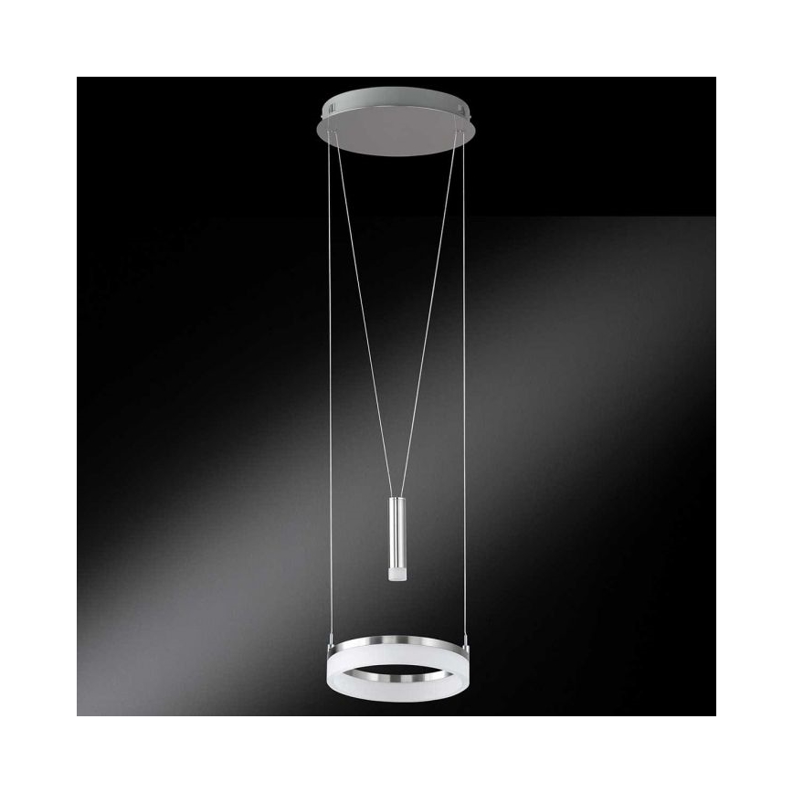 Wofi 6263.02.54.6250 - LED prigušivački luster na užetu JETTE LED/10W/230V + LED/1W