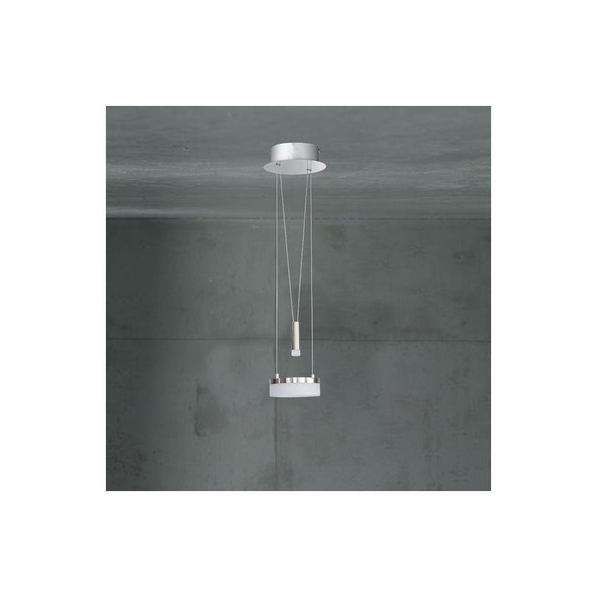 Wofi 6263.02.54.6250 - LED prigušivački luster na užetu JETTE LED/10W/230V + LED/1W