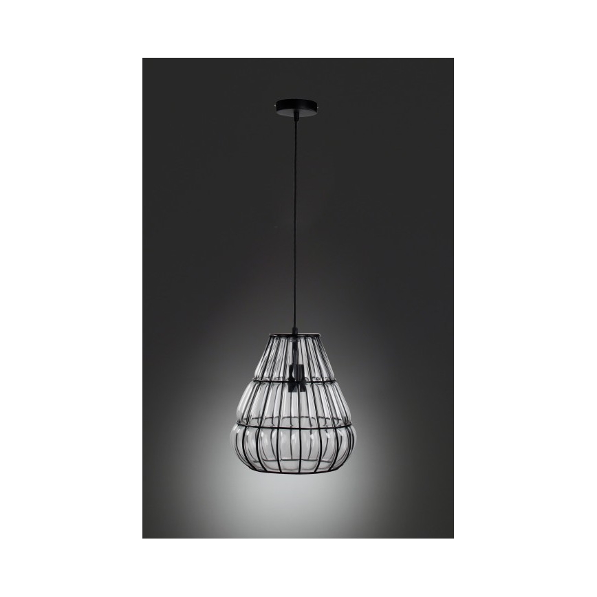 Wofi 6404.01.10.9000 - Luster na sajli BANKS 1xE27/40W/230V