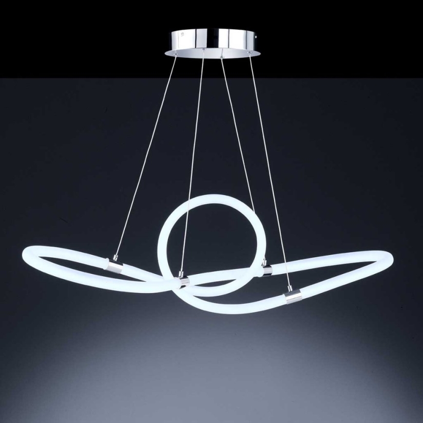 Wofi 6883.01.01.9100 - LED prigušivački luster na užetu MIRA LED/40W/230V 3000-6000K + daljinski upravljač