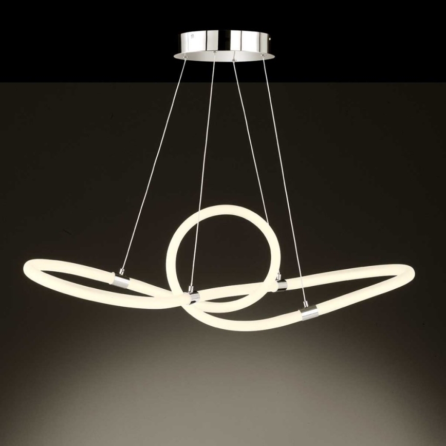 Wofi 6883.01.01.9100 - LED prigušivački luster na užetu MIRA LED/40W/230V 3000-6000K + daljinski upravljač