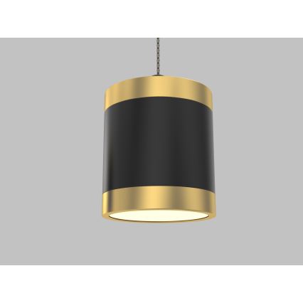 Wofi 7003-404 - LED prigušivački luster na užetu TOULOUSE LED/34W/230V crna/zlatna