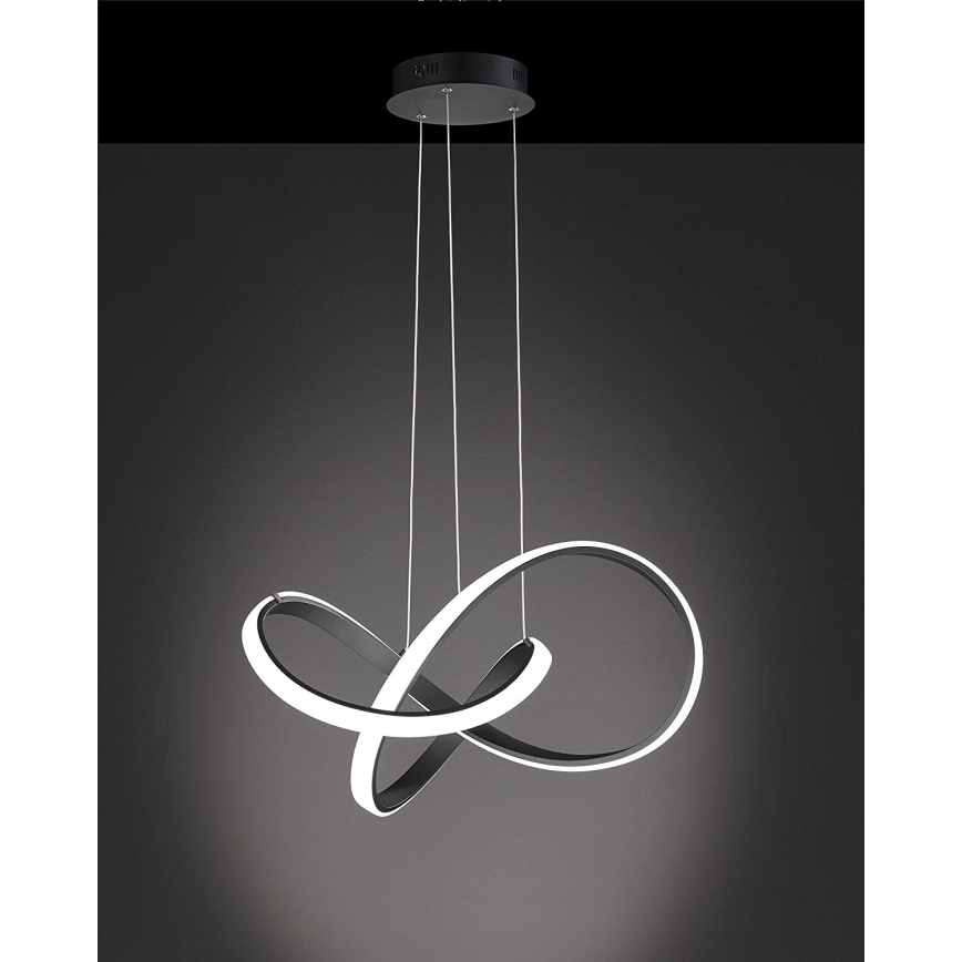 Wofi 70074G - LED prigušivački luster na užetu AMBIENTE LED/44W/230V