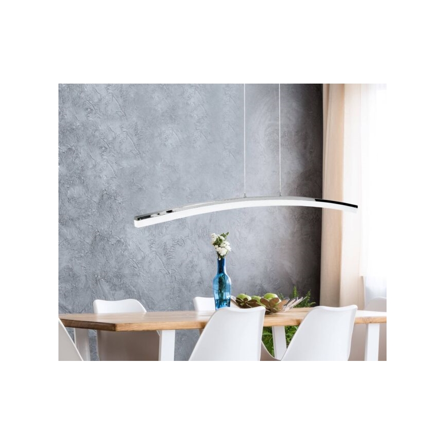 Wofi 7234.01.01.0000 - LED prigušivački luster na užetu COLMAR LED/28,8W/230V