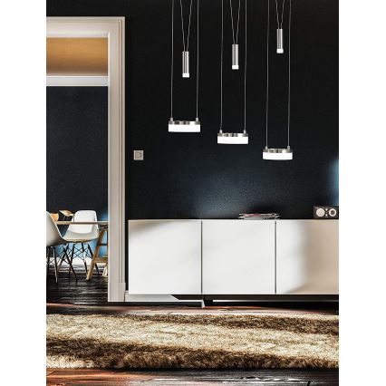 Wofi 7263.06.54.6000 - LED Prigušivi luster na sajli JETTE 3xLED/7,5W/230V + 3xLED/1W
