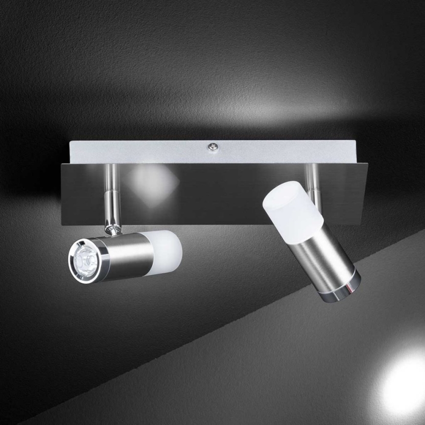 Wofi 735304016044 - LED kupaonska ugradbena svjetiljka HUELVA 2xLED/3W/230V IP44