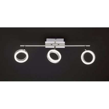 Wofi 7389.03.64.7000 - LED Reflektorska svjetiljka GEZA 3xLED/4,5W/230V 3000K