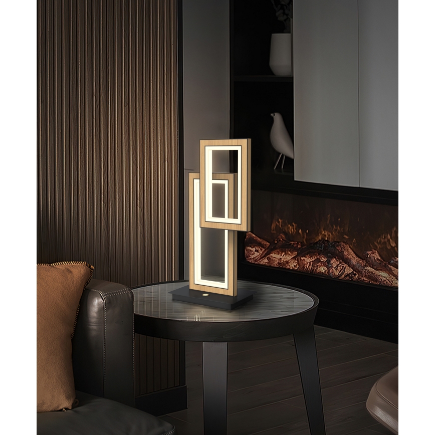 Wofi 8023-206 - LED stolna lampa s dodirnim prigušivačem PESCARA LED/21W/230V