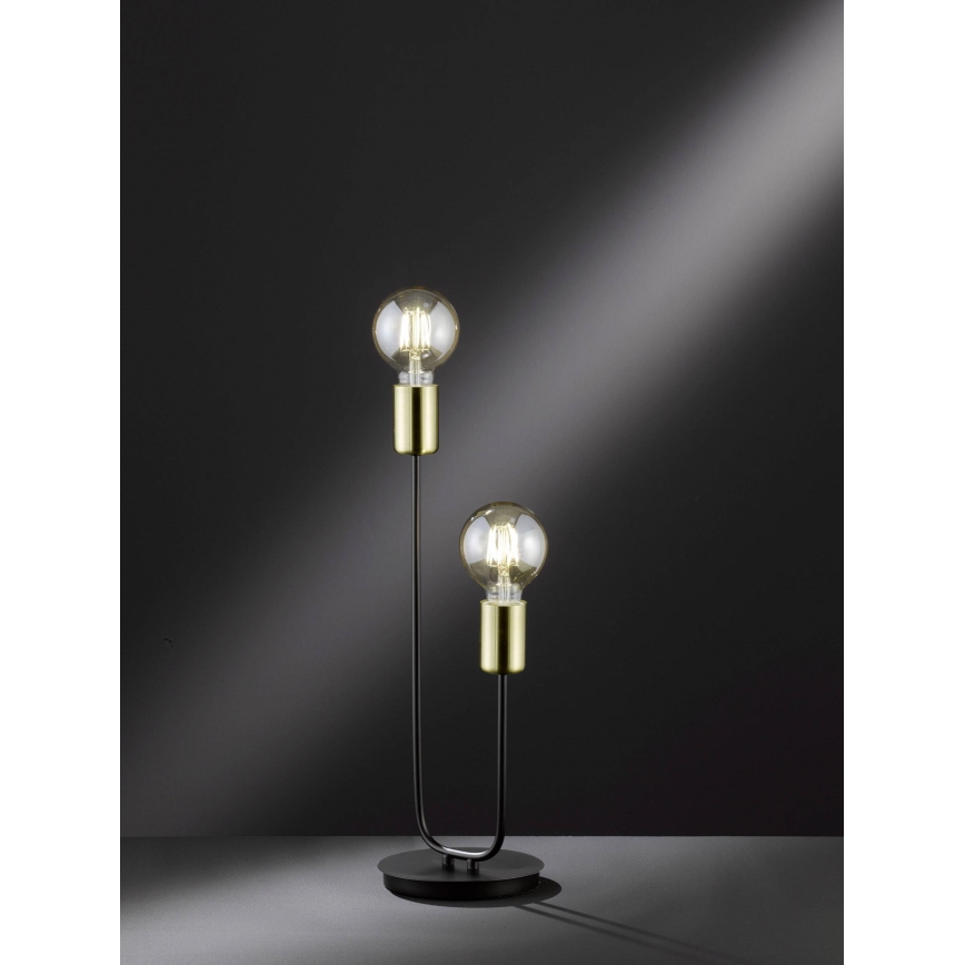 Wofi 8255.02.10.8000 - Noga lampe YORK 2xE27/60W/230V