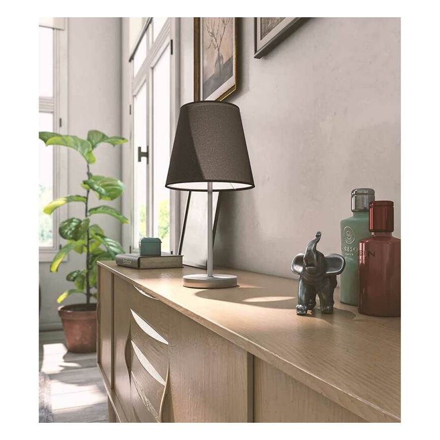Wofi 8324.01.10.0000 - Stolna lampa CESENA 1xE14/42W/230V crna
