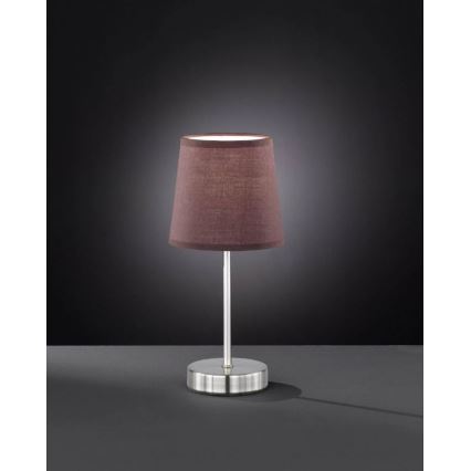 Wofi 8324.01.51.0000 - Stolna lampa CESENA 1xE14/42W/230V smeđa