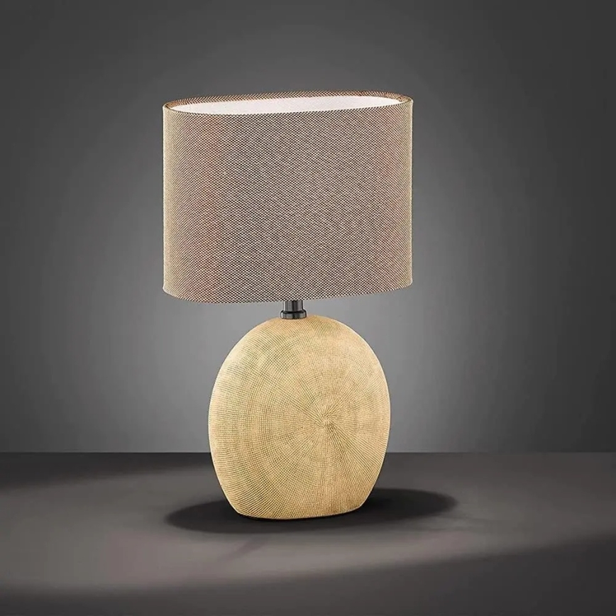 Wofi 845601236000 - Stolna svjetiljka CARMEN 1xE14/40W/230V bež