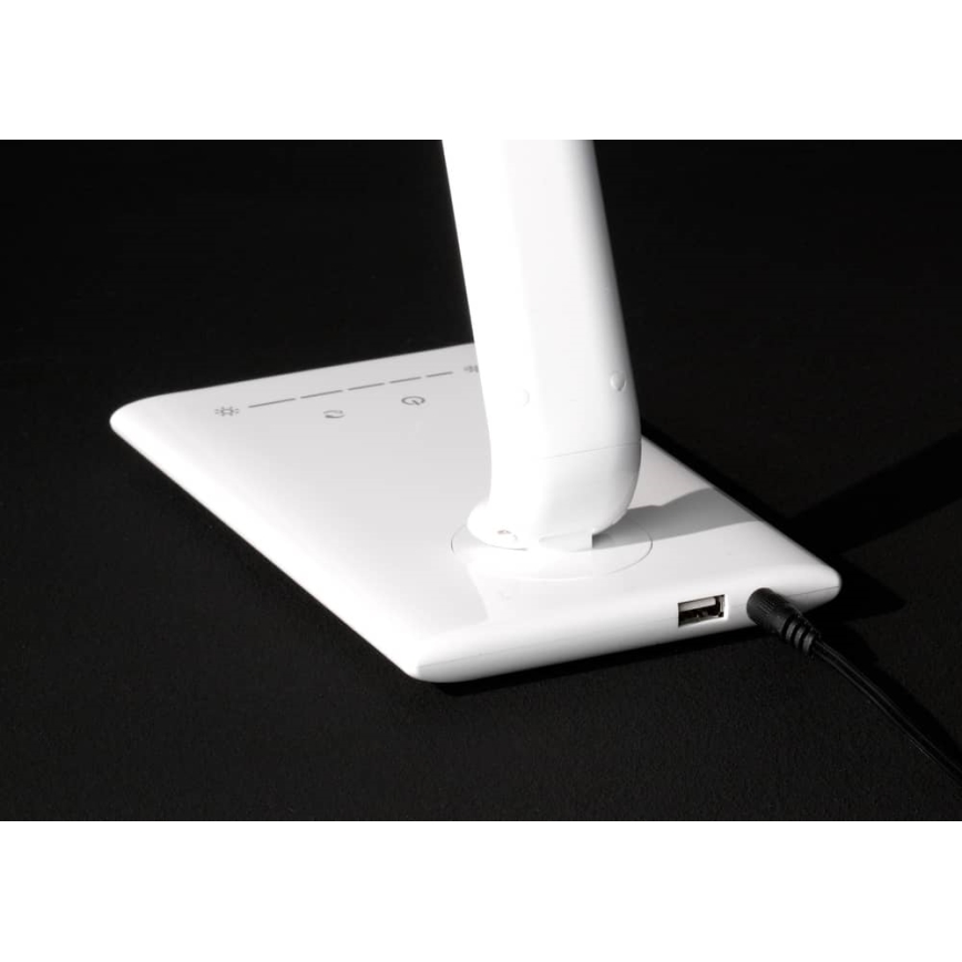 Wofi 8469.01.01.0000 - LED Prigušiva stolna lampa na dodir TUBAC LED/7W/230V 3000-6500K bijela