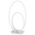 Wofi 8762.01.06.9000 - LED Prigušiva stolna lampa NIA LED/16W/230V bijela