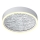 Wofi 9002-103M - LED Dimmabilno stropno svjetlo BORDEAUX LED/37W/230V srebrna