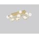 Wofi 9014-1201 - LED Nadgradni luster NANCY 12xG9/3,5W/230V zlatna/bijela