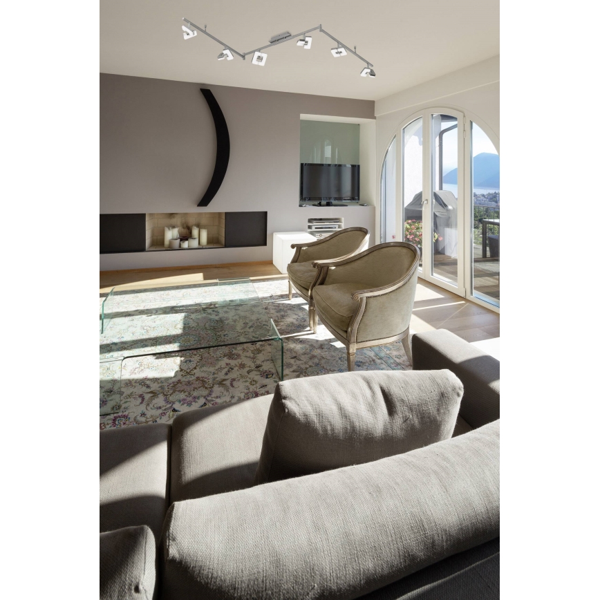 Wofi 9026.06.64.5000 - LED Reflektorska svjetiljka ZARA 6xLED/5,2W/230V