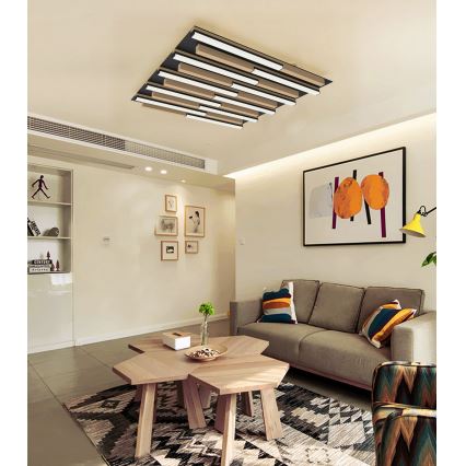 Wofi 9031-1006 - LED stropna svjetiljka s prigušivanjem PALERMO LED/40W/230V kaučukovina