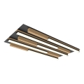 Wofi 9031-506S - LED stropna svjetiljka s prigušivanjem PALERMO LED/34W/230V guma