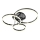 Wofi 9049-405 - LED stropna lampa s prigušivanjem PERPIGNAN LED/51W/230V crna/sjajni krom