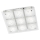 Wofi 9105.09.01.6420 - LED Stropna svjetiljka TYRA 9xLED/4W/230V